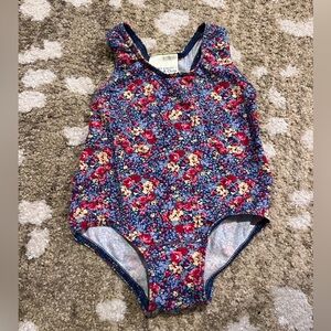 Vintage Laura Ashley Floral Bodysuit 18 months